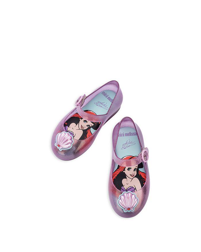 Mini Melissa Girls' Mini Sweet Love Disney Princess Flats - Toddler