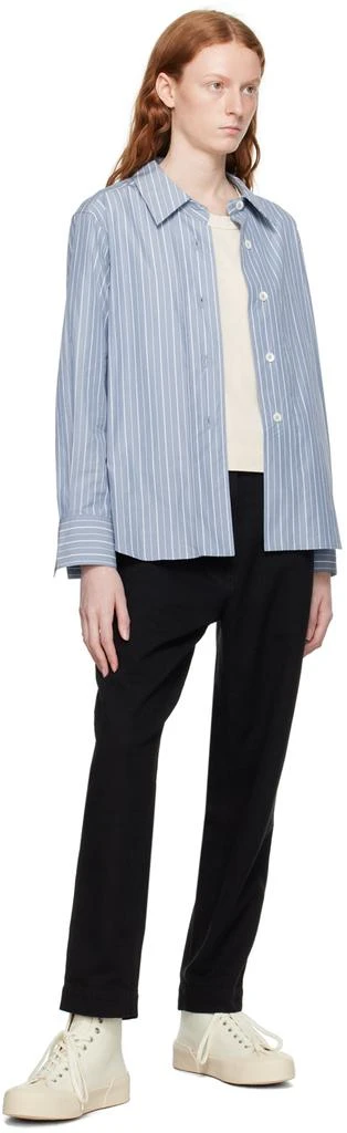 Margaret Howell Black Tapered Trousers 4