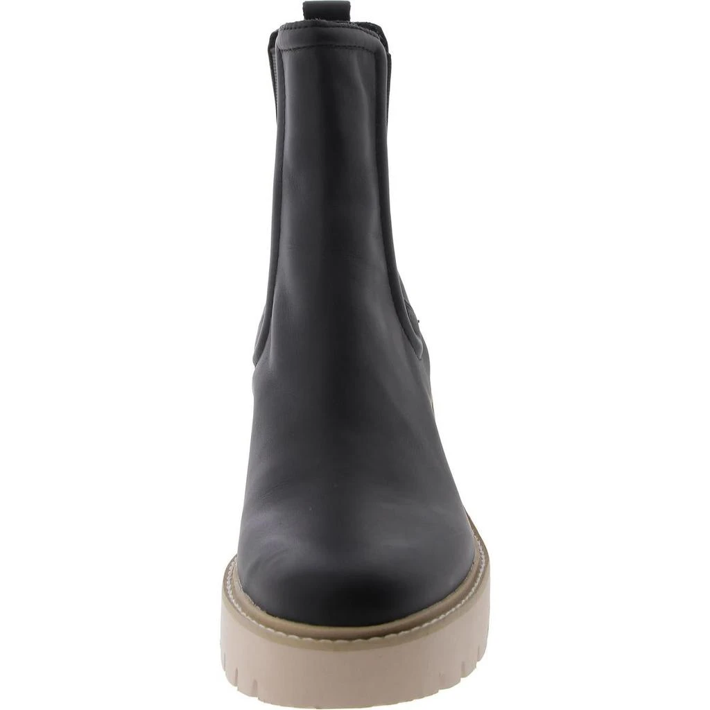 Dolce Vita Womens Leather Lugged Sole Chelsea Boots 3