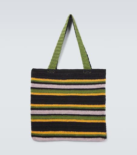 【関税込み】Bode マルチカラー Beaded Bracken Frame バッグ BODE Multicolor Beaded Bracken Frame Bag - Tote Bags