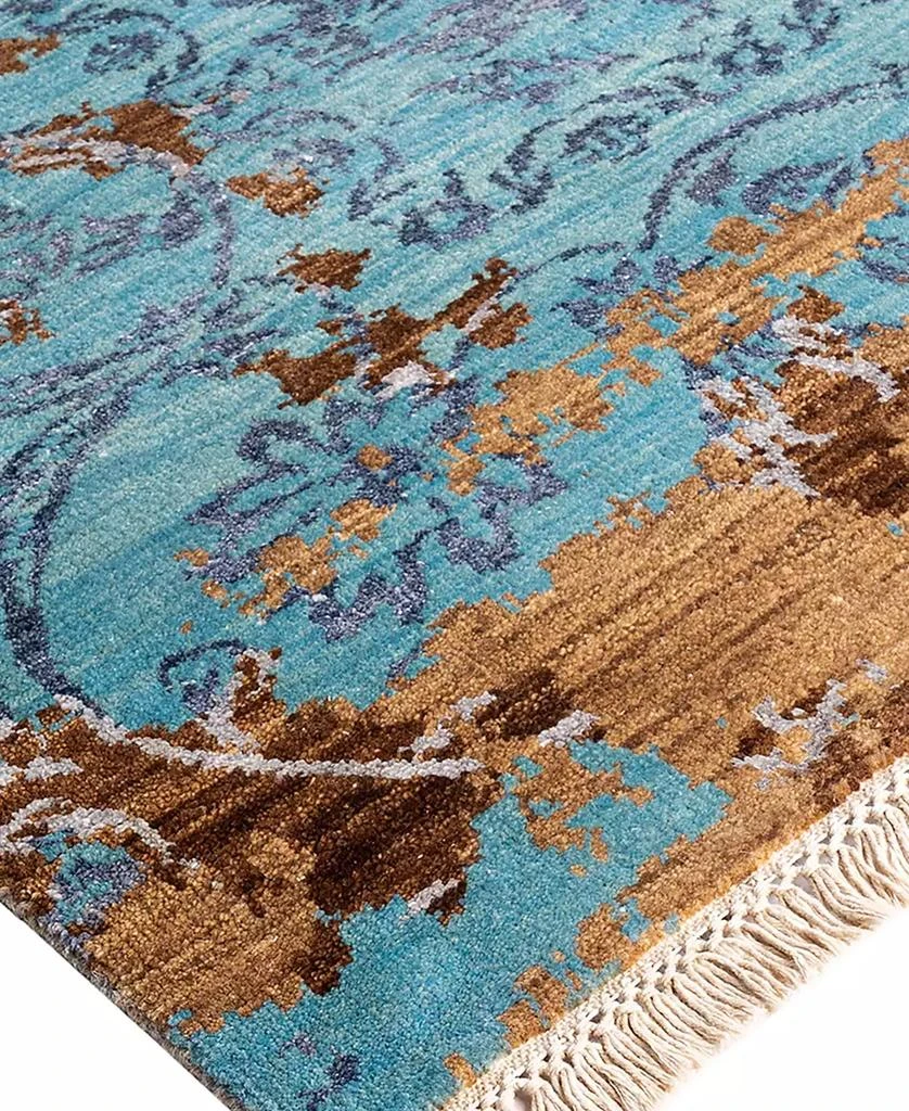 ADORN HAND WOVEN RUGS Indian OOAK M7002 9'x12'1'' Area Rug 4