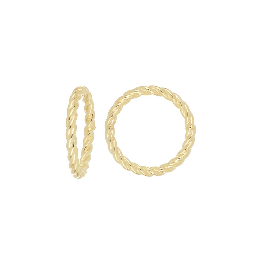 SSELECTS 18K Yellow Gold Torchon Ring