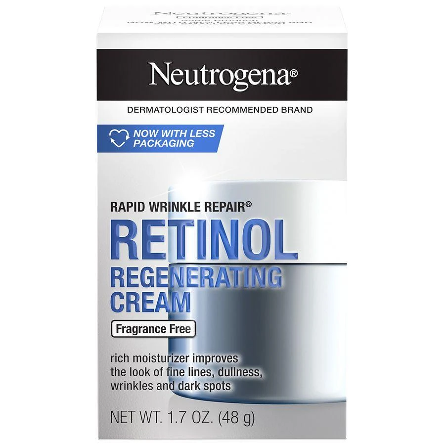 Neutrogena Rapid Wrinkle Repair Retinol Cream Fragrance-Free 1