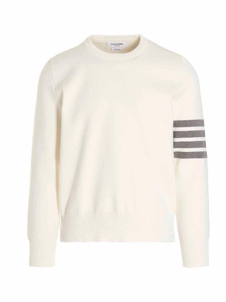 Thom Browne Thom Browne 4-Bar Crewneck Knit Jumper