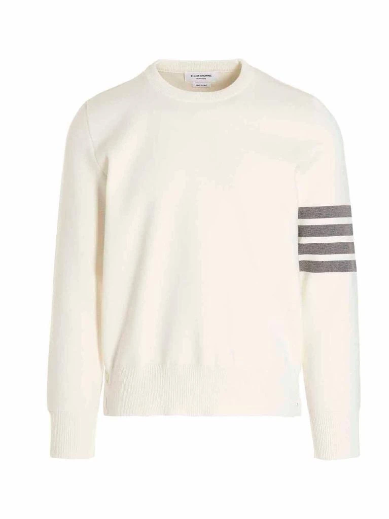 Thom Browne Thom Browne 4-Bar Crewneck Knit Jumper 1