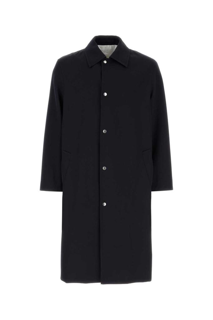 Jil Sander Mid-Length Gabardine Coat – On Sale Now with Up