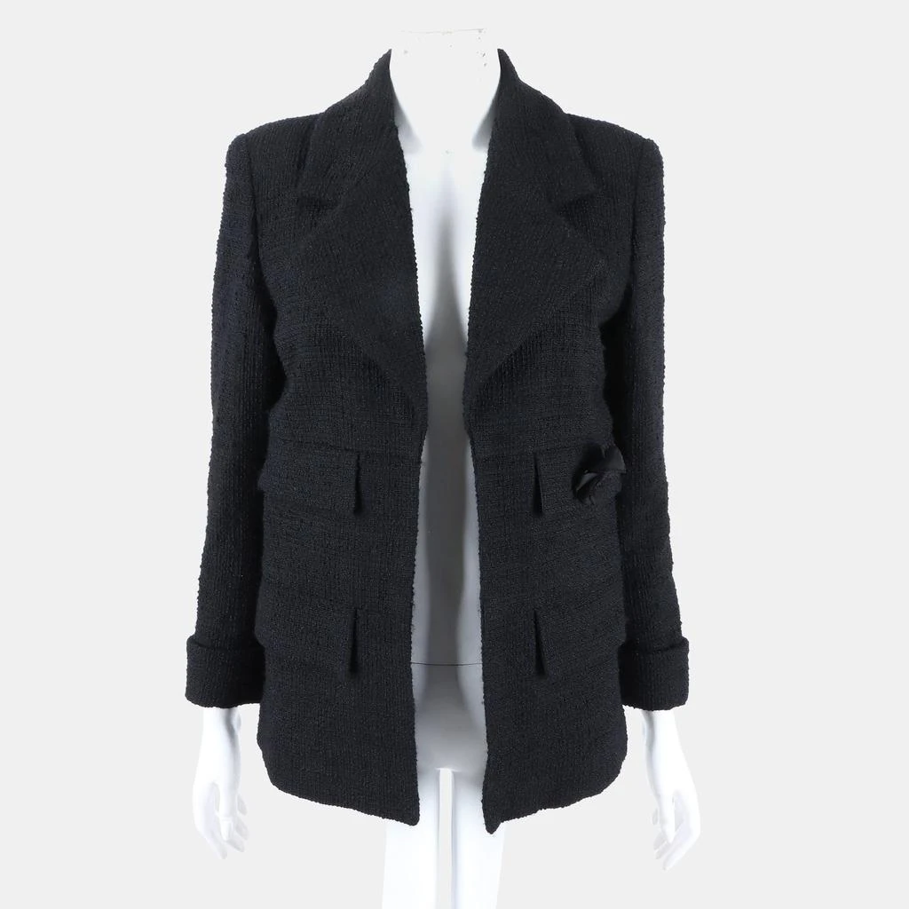 Chanel Chanel Black Tweed Jacket 1