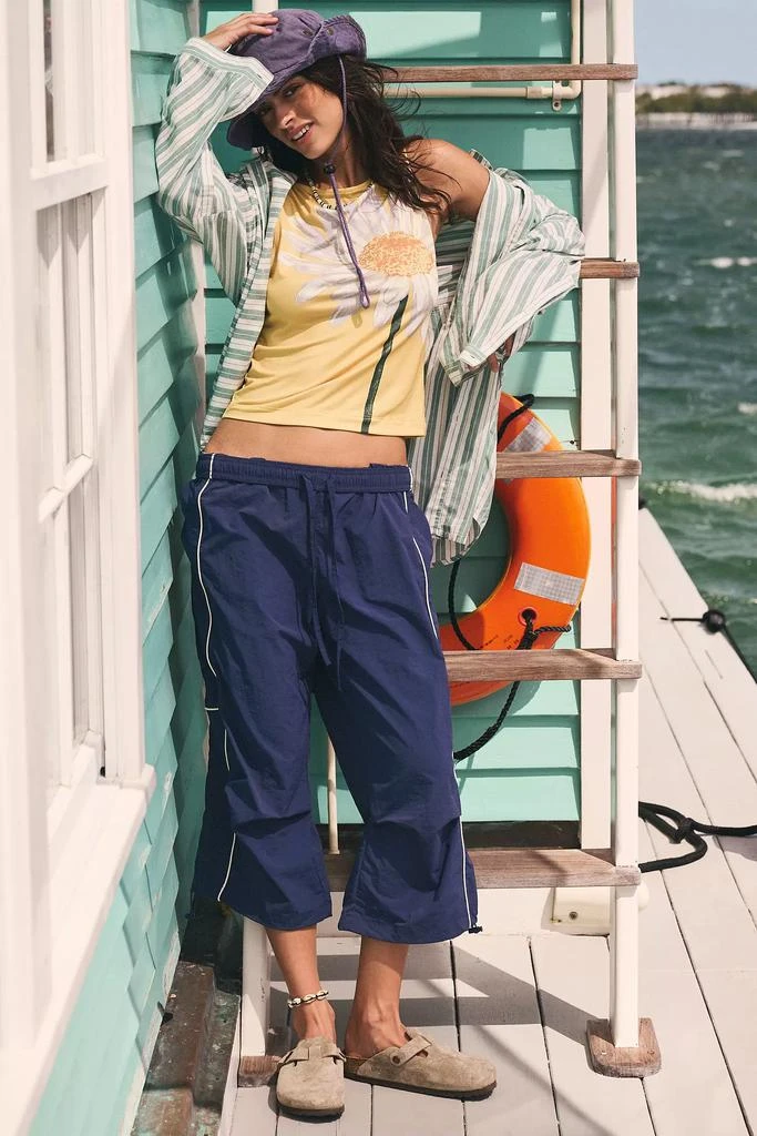 BDG BDG Jess Cropped Nylon Track Pant 1