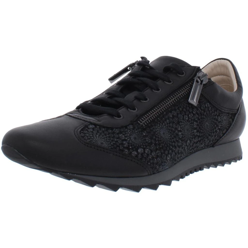 Amalfi by Rangoni Fedro Womens Double Zipper Lace Up Fashion Sneakers 3