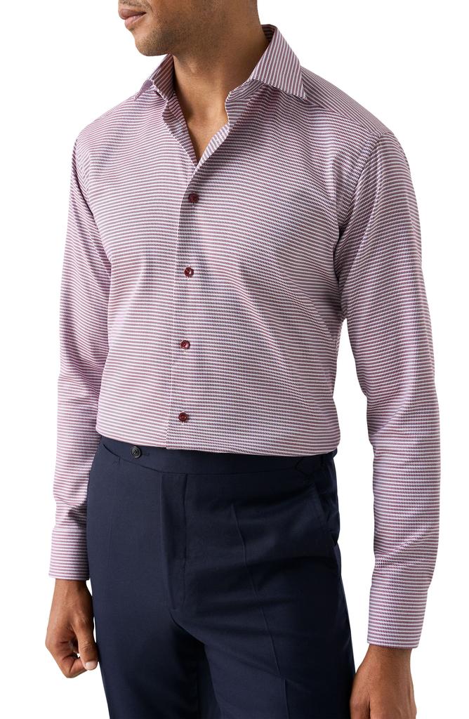 Eton Slim Fit Houndstooth Shirt
