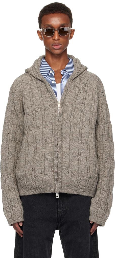 Our Legacy Gray Level Hoodie - Hoodies - Free Shipping Our Legacy Gray Level Hoodie - Hoodies - Free Shipping