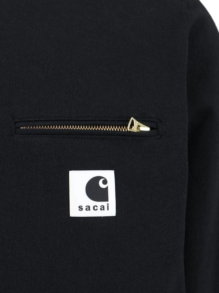 Sacai Sacai X Carhartt WIP Jersey Hoodie 3