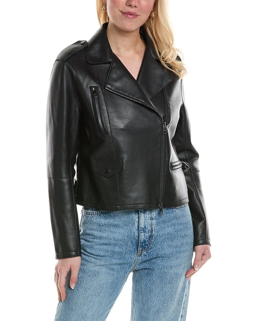 Hugo Boss Sabona Leather Jacket 3
