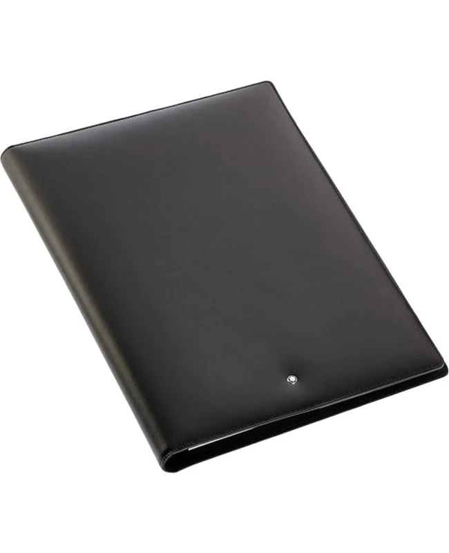 MontBlanc Montblanc Meisterstuck Large Black Leather Conference Unisex Notebook 5523 30660 1