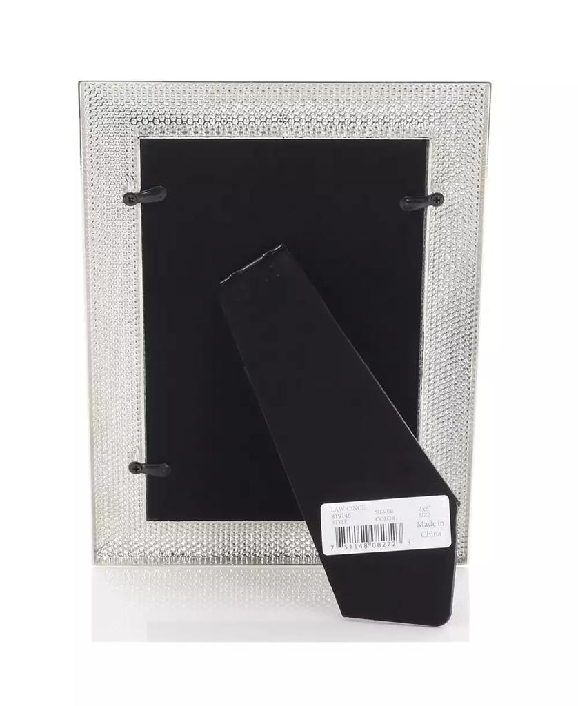 Lawrence Frames Pindot Design Metal Picture Frame, 4" x 6"