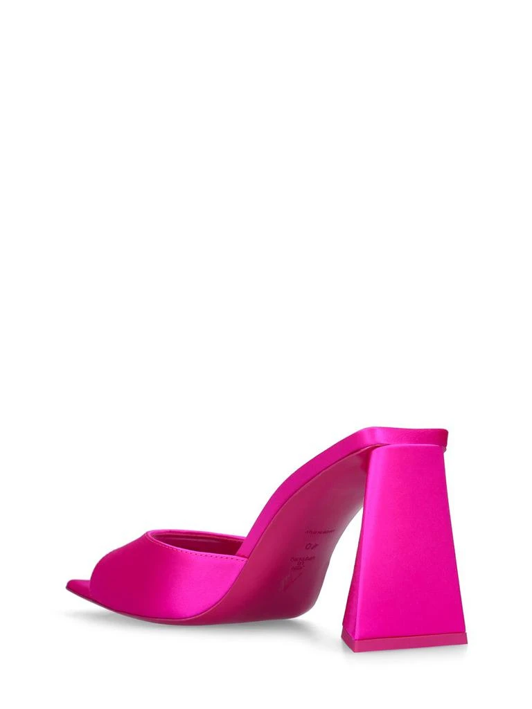 The Attico 85mm Mini Devon Satin Mules 3