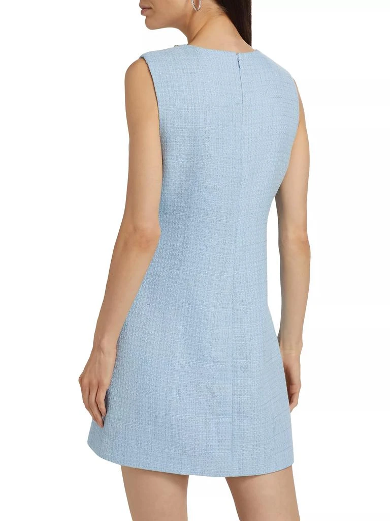 Milly Eden Bouclé Keyhole Sheath Dress 5