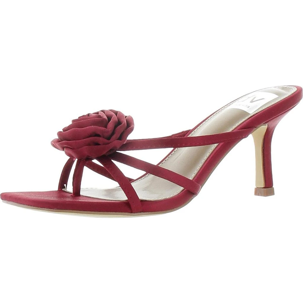 Dolce Vita Zelly Womens Rosette Satin Heels 1