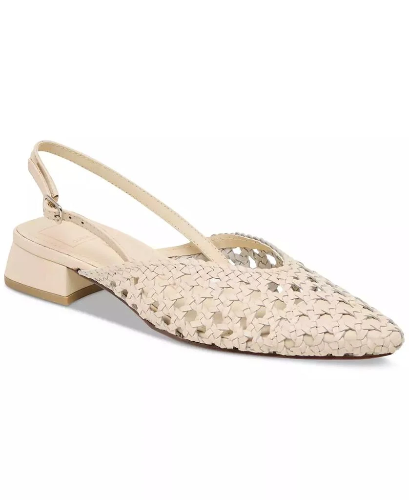 Dolce Vita Women's Birdie Slingback Woven Block-Heel Flats 1