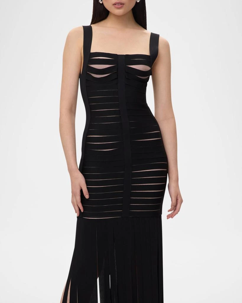 white christmas dresses ICON MINI SHEATH DRESS – HERVÉ LÉGER main image 0