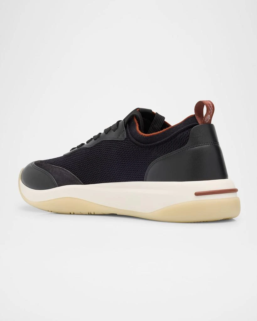 Loro Piana Men's Walk Wish Knit Sneakers 4
