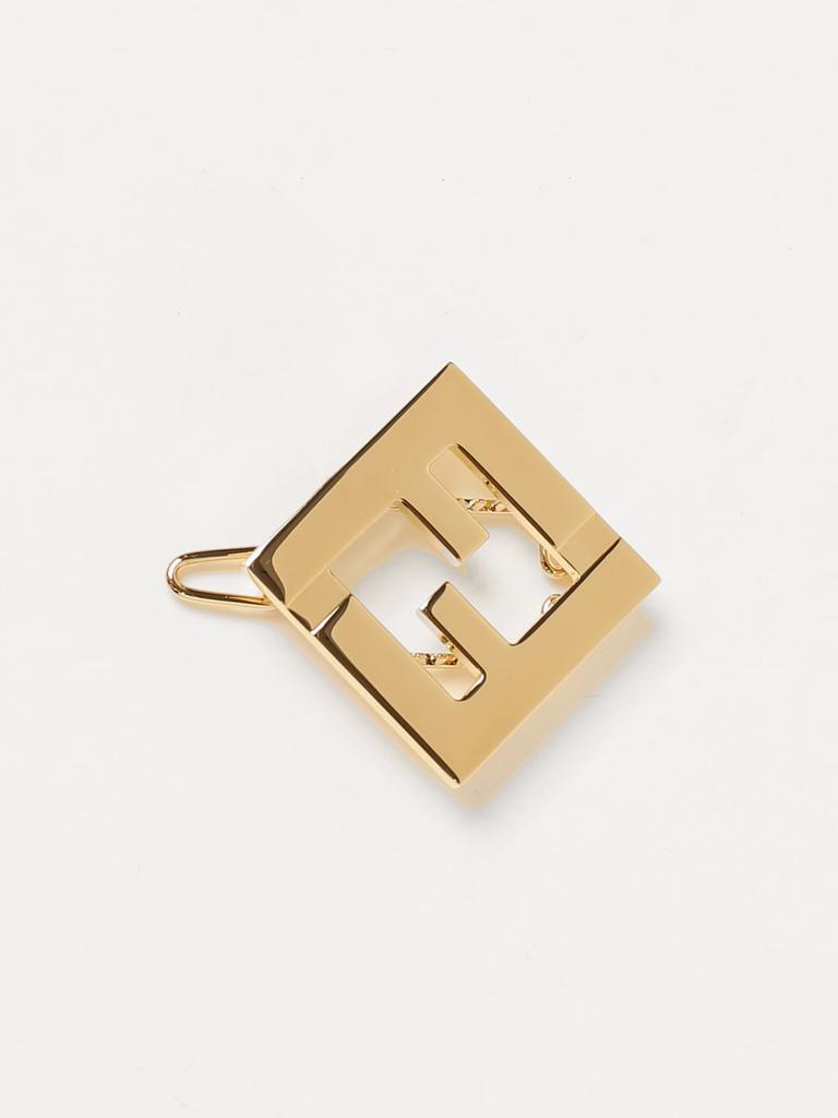 Fendi PRINTED PLEXIGLASS AND METAL FOREVER FENDI EARRINGS