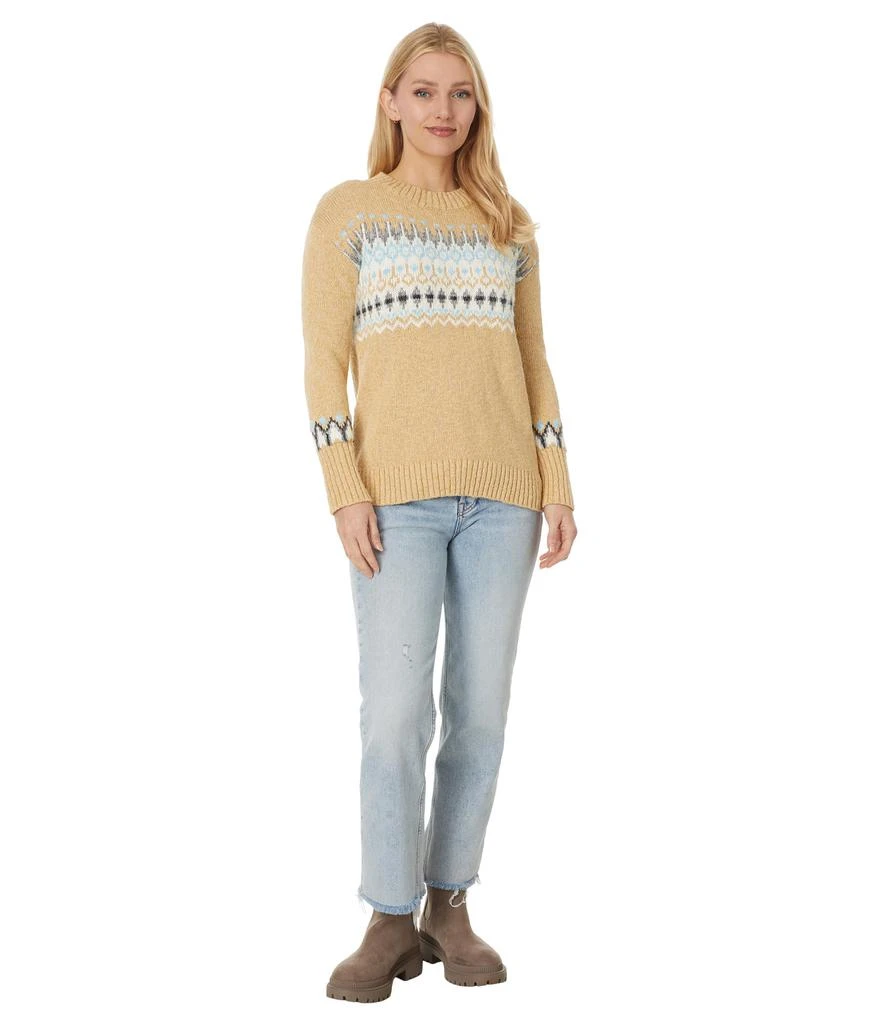 L.L.BEAN Cotton Ragg Crew Neck Fair Isle 4