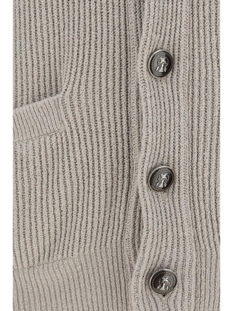 Brunello Cucinelli Brunello Cucinelli Buttoned Straight-Hem Cardigan 3