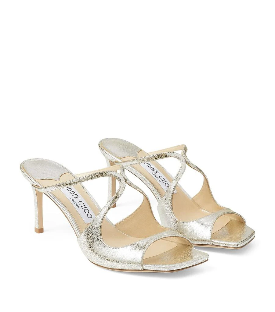 Jimmy Choo Anise 75 Leather Sandals 3