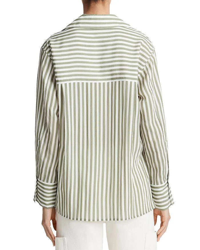 Vince Coast Striped V Neck Shirt 2