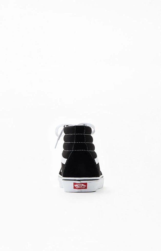 Vans Sk8-Hi Canvas Black & White Shoes 3