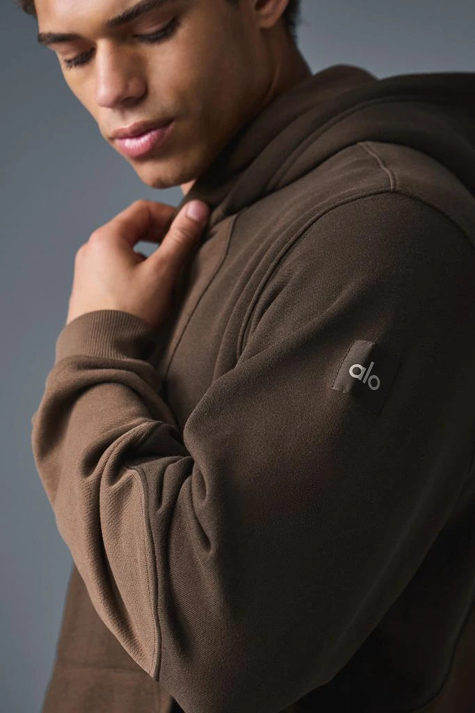 Alo Make Waves Hoodie - Espresso Tonal 3