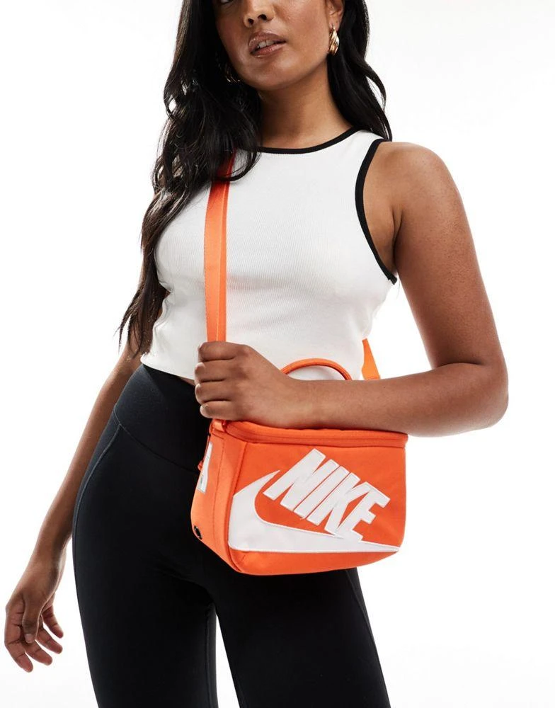 NIKE Nike mini shoebox crossbody bag in orange 1