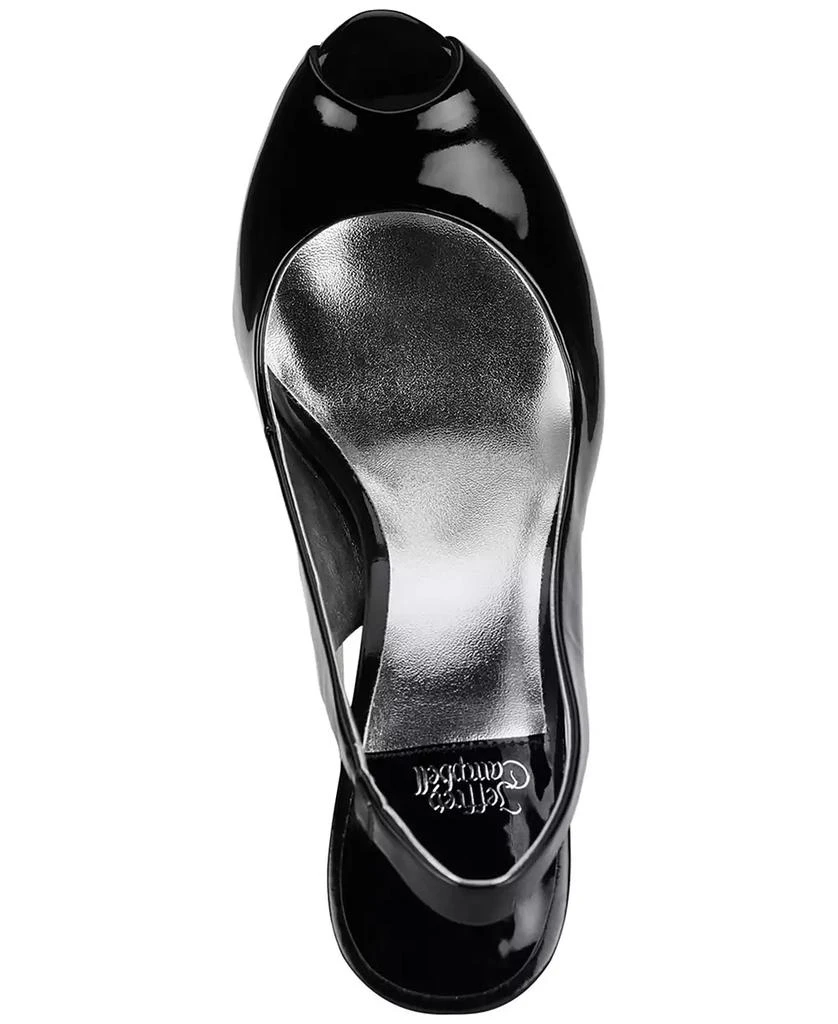 Jeffrey Campbell Women
s Charis Peep-Toe Slingback Pumps 4