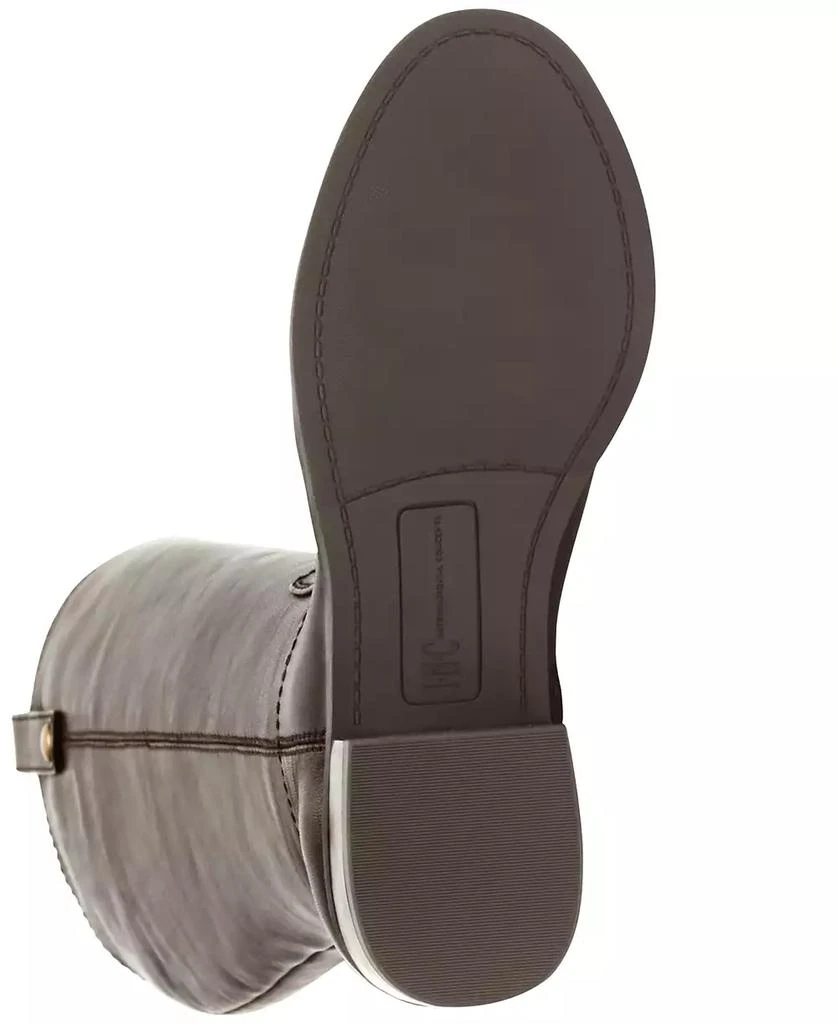 INC International Fawne Leather Knee High Boots, Created for Macy's 6