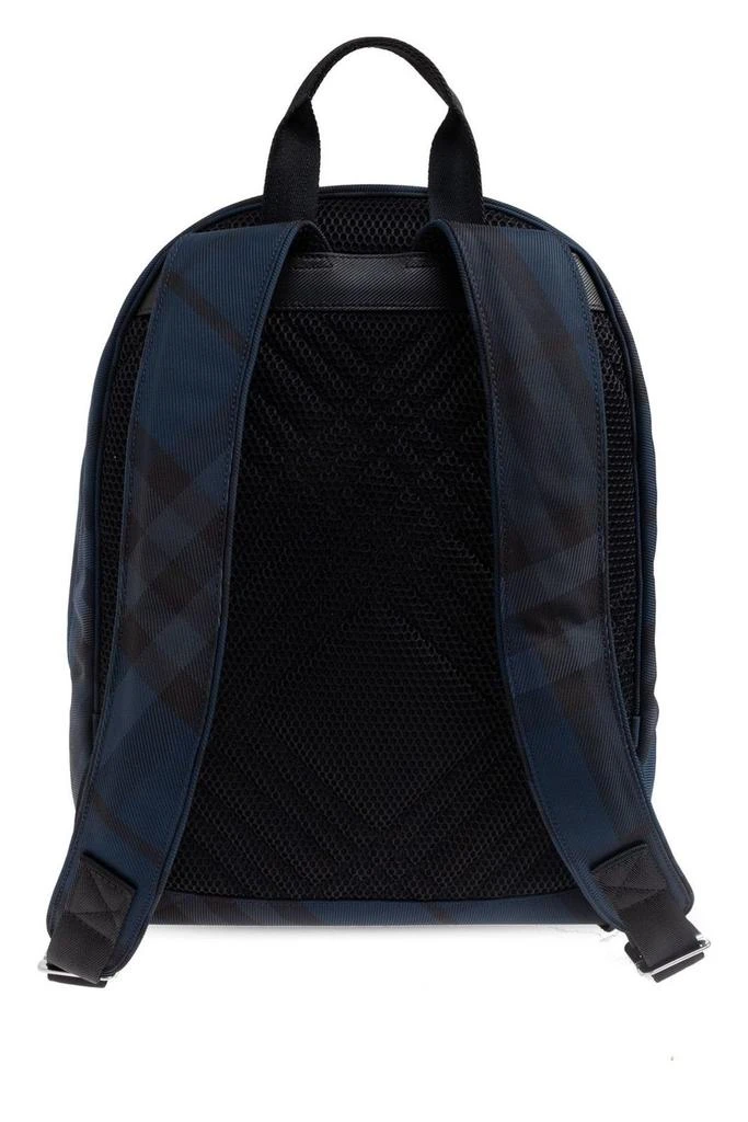 Burberry Burberry Grid Checked Zip-Around Backpack 2