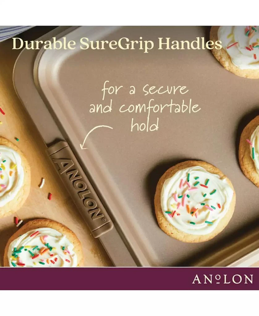 Anolon Advanced Bakeware Nonstick Cookie Sheets, Set of 2 2