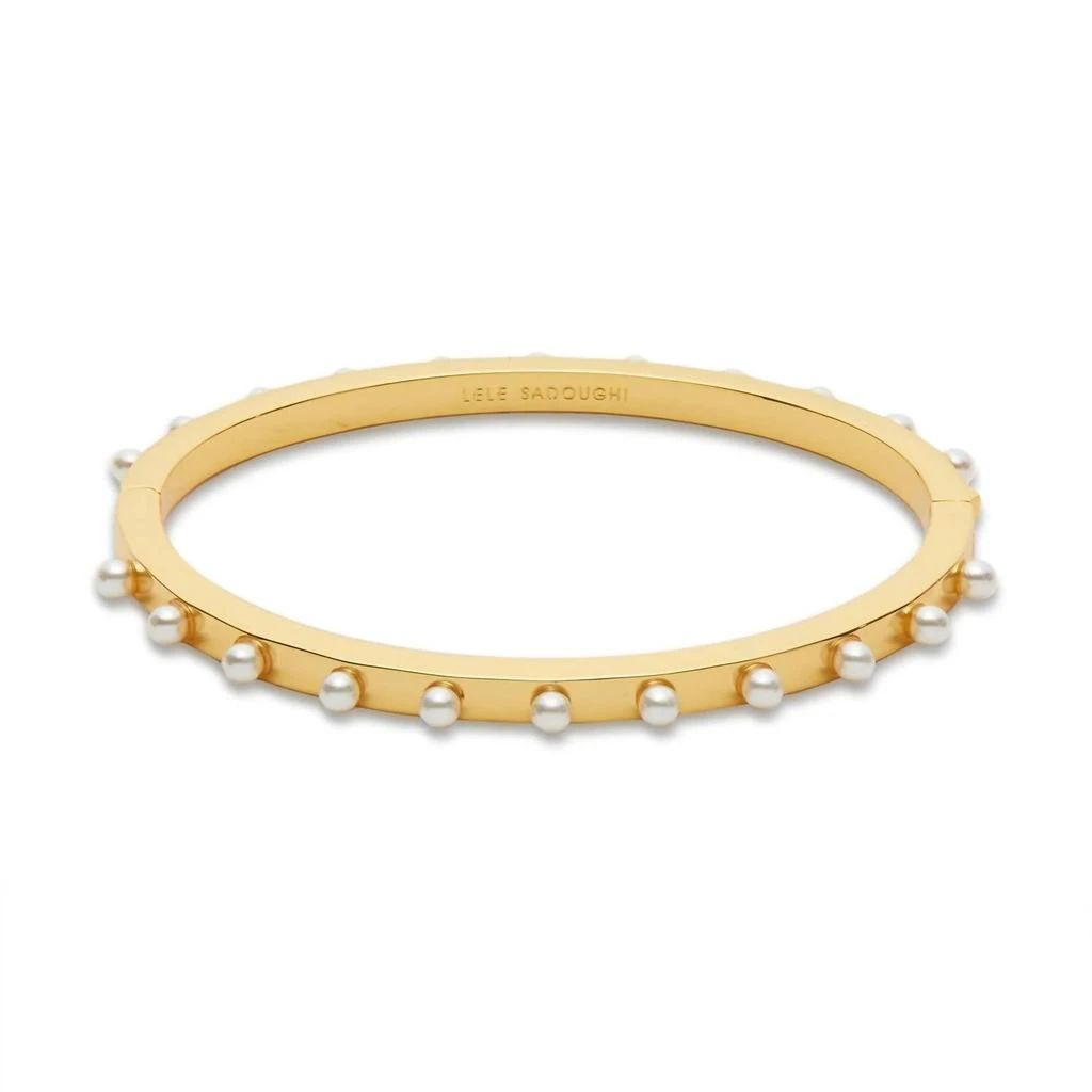 LELE SADOUGHI Lele Sadoughi - Women
s Pearl Hinge Bangle 2