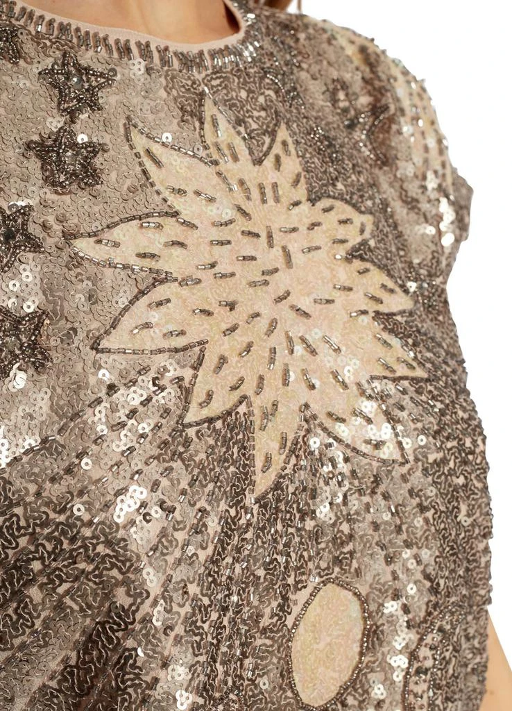 ALL SAINTS Etta sequinned top 4