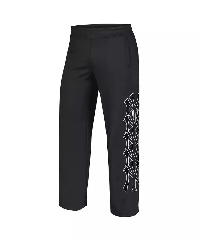 Pleasures Men's Black New York Yankees Pitcher Track Pants 3