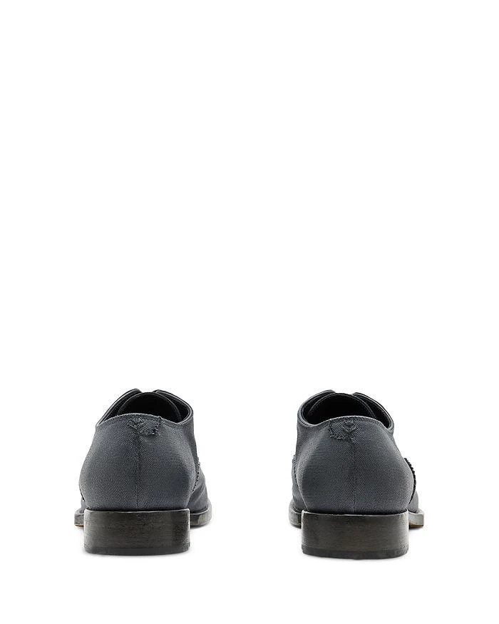 John Varvatos Men Size 7.5 Grey Suede Plain Toe Comfort Derby Dress Shoes John Varvatos Men main image 2