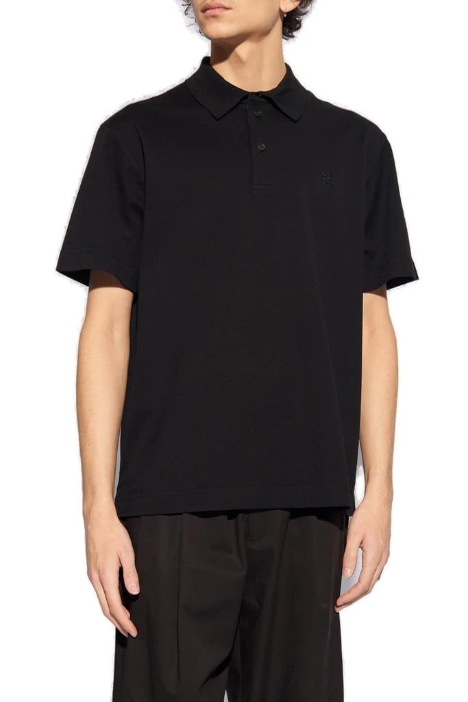 Givenchy Givenchy 4G Embroidered Short-Sleeved Polo Shirt 2