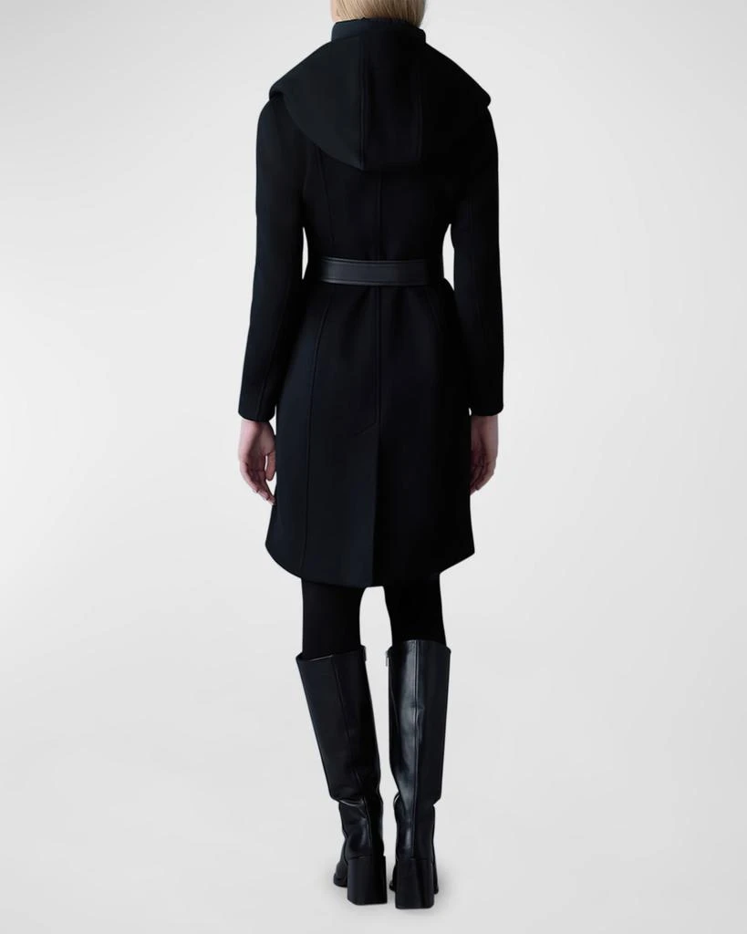 Mackage Shia 2-in-1 Double-Face Wool Coat with Removable Bib 4