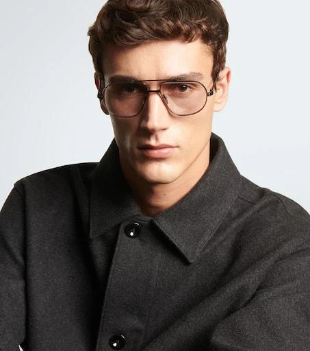 Jacques Marie Mage x George Cortina Hollywood aviator glasses 3