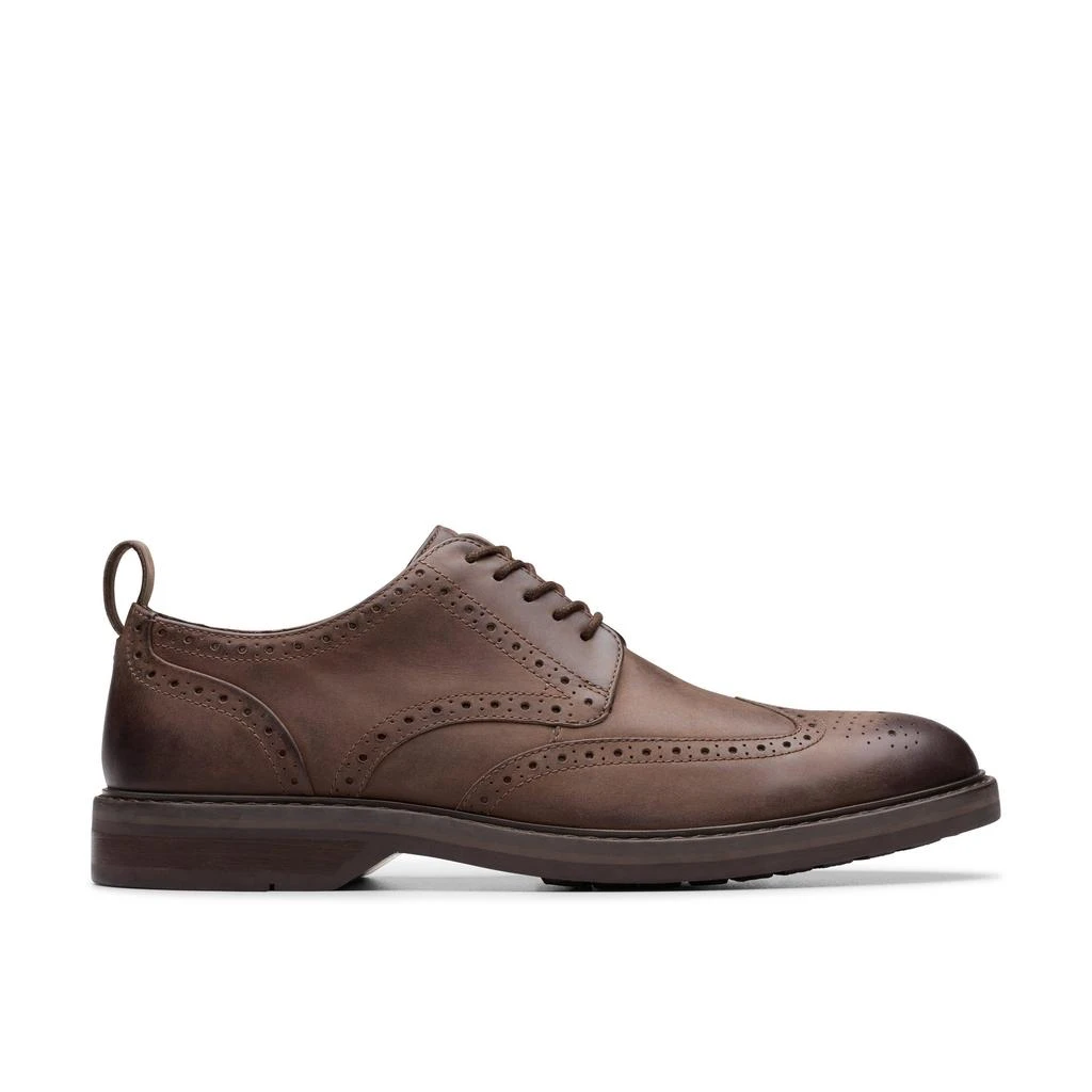 Clarks Aldwin Limit in Brown Leather