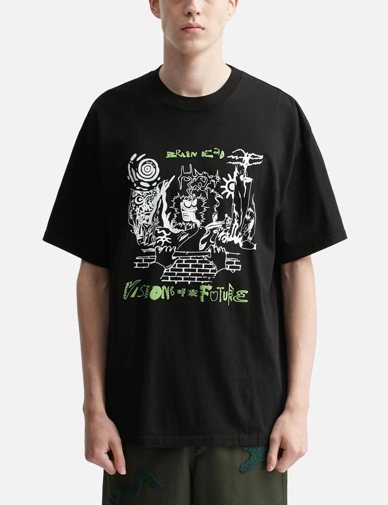 Brain Dead VISIONS OF THE FUTURE T-SHIRT 3