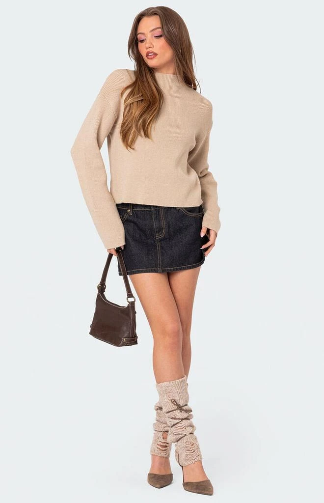 Edikted Kimberly Mock Neck Sweater 5