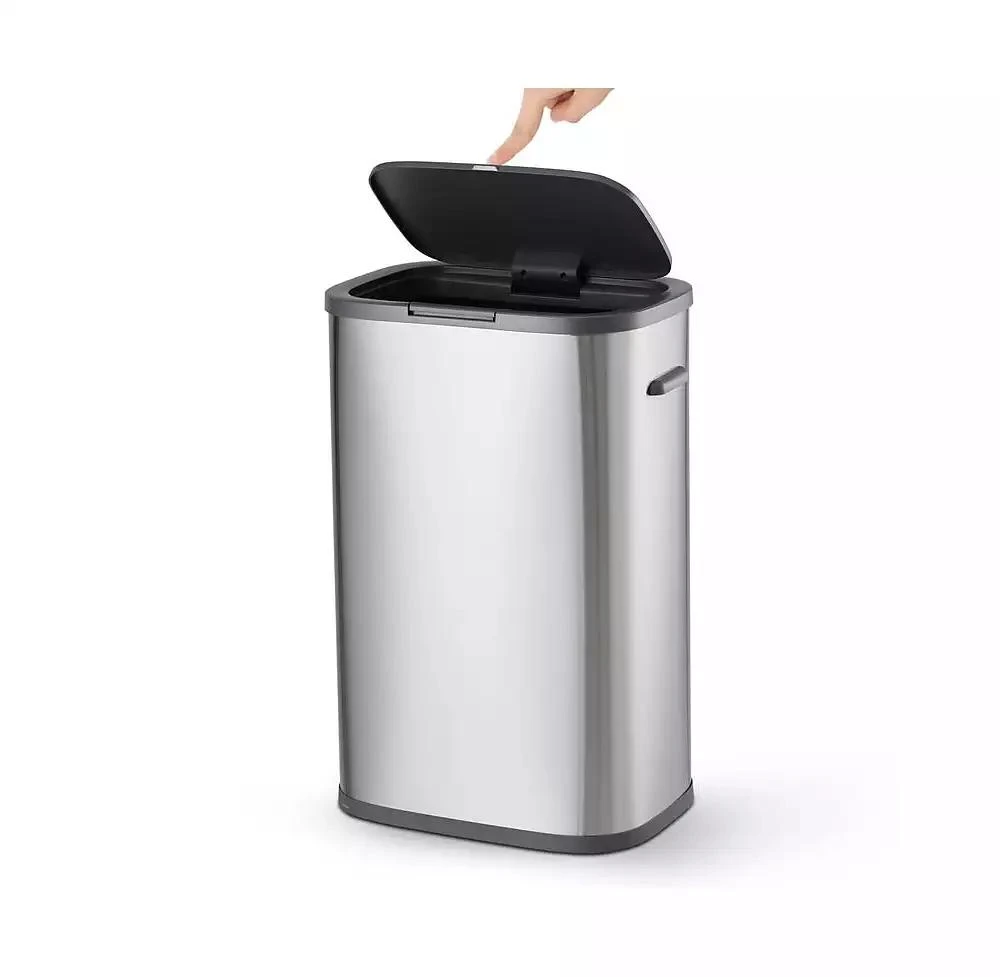 gaomon 14.5 Gallon Automatic Trash Can with Lid - Smart Motion Sensor Design, 55L Capacity, Perfect for Kitchen, Bathroom, Bedroom 
Office