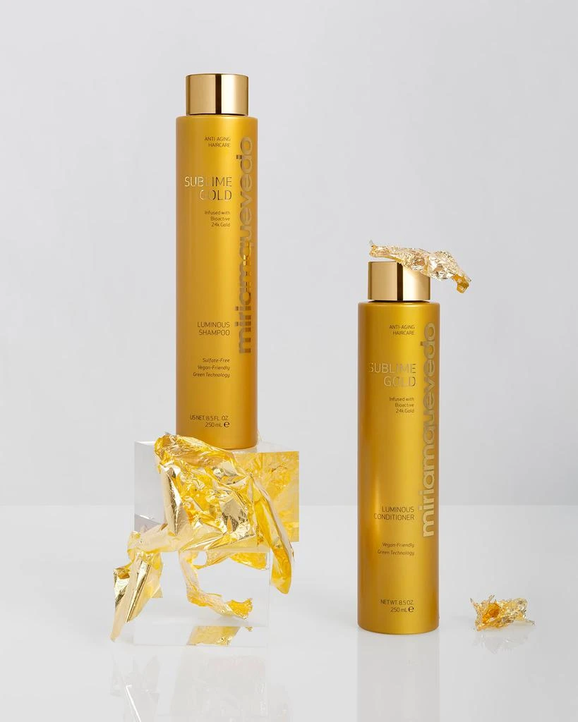 Miriam Quevedo Sublime Gold Luminous Shampoo, 8.5 oz./250mL 3