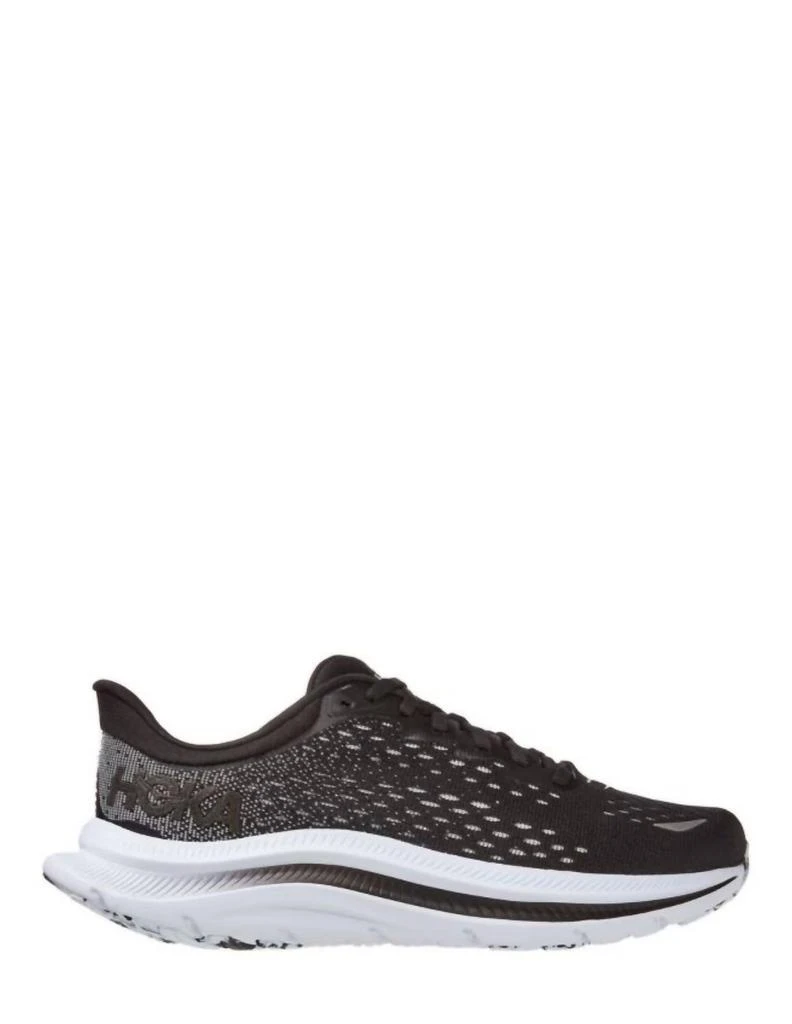 Hoka Women's Kawana Running Shoes - B/medium Width In Black/white 1